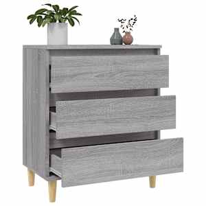 Příborník šedý sonoma 60 x 35 x 70 cm kompozitní dřevo - obrázek 5