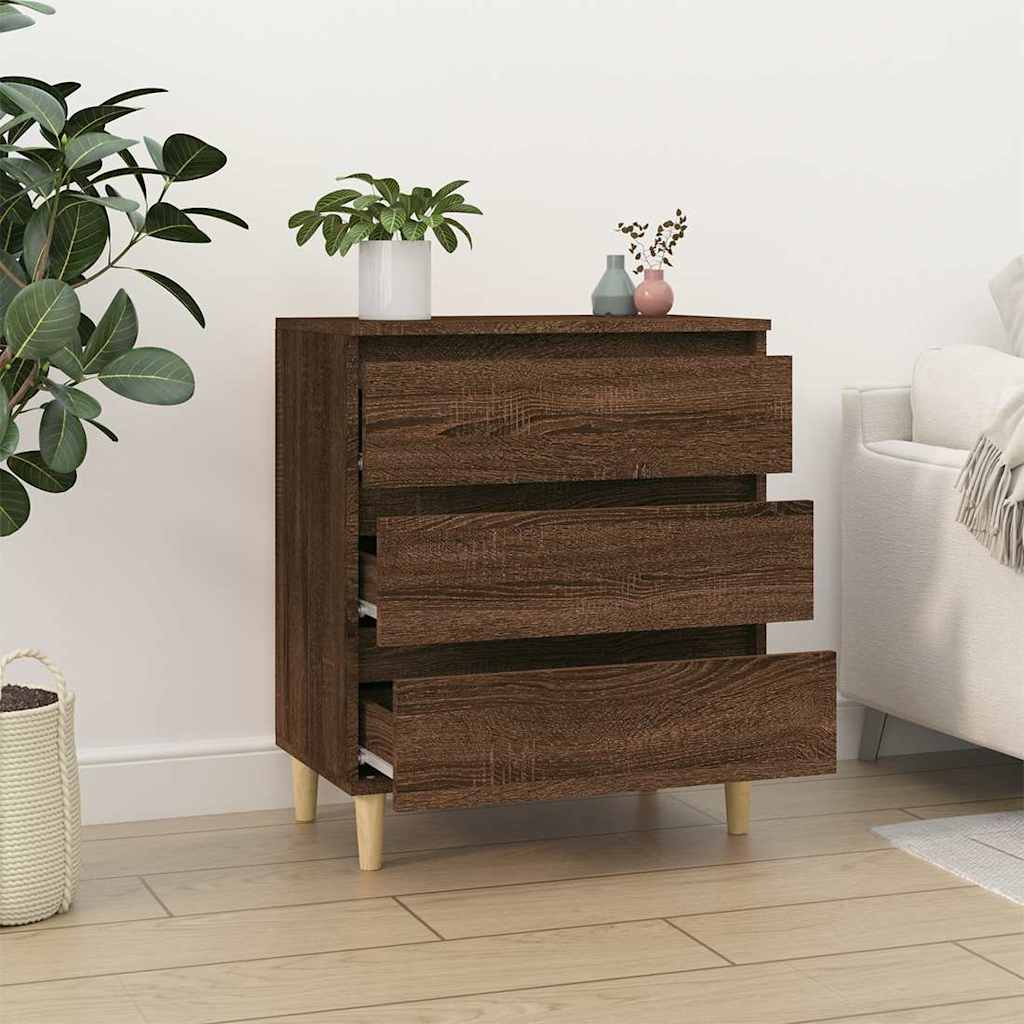Thumbnail - vidaXL Sideboard Braun Eichen-Optik 60x35x70 cm Holzwerkstoff