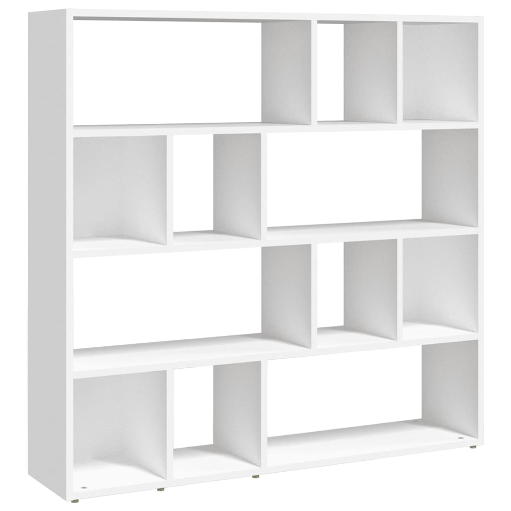 vidaXL Book Cabinet/Room Divider White 105x24x102 cm-image-8720845693688