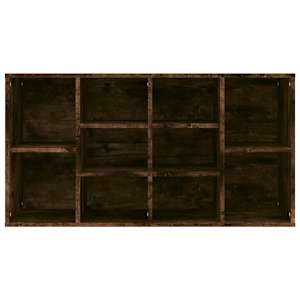 Lavice s botníkem kouřový dub 103x30x55 cm kompozitní dřevo - obrázek 5