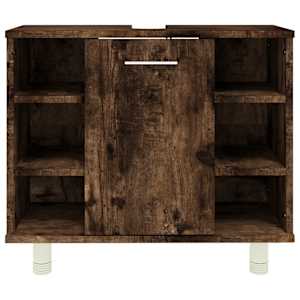 Koupelnová skříňka kouřový dub 60x32x53,5 cm kompozitní dřevo - obrázek 5