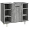 vidaXL vannitoakapp, hall Sonoma tamm, 60 x 32 x 53,5 cm, tehispuit