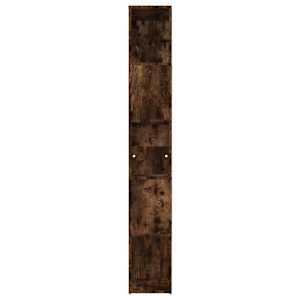 Knihovna kouřový dub 45 x 24 x 160 cm kompozitní dřevo - obrázek 6