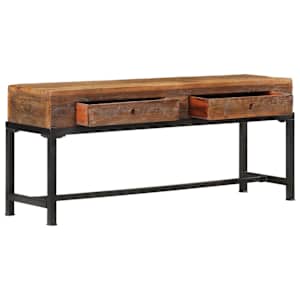 TV skříňka 110 x 30 x 46 cm masivní recyklované dřevo - obrázek 2
