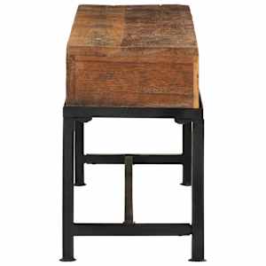 TV skříňka 110 x 30 x 46 cm masivní recyklované dřevo - obrázek 4