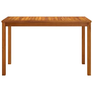 Zahradní stůl 110 x 55 x 67 cm masivní akáciové dřevo - obrázek 3
