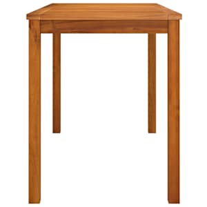 Zahradní stůl 110 x 55 x 67 cm masivní akáciové dřevo - obrázek 4
