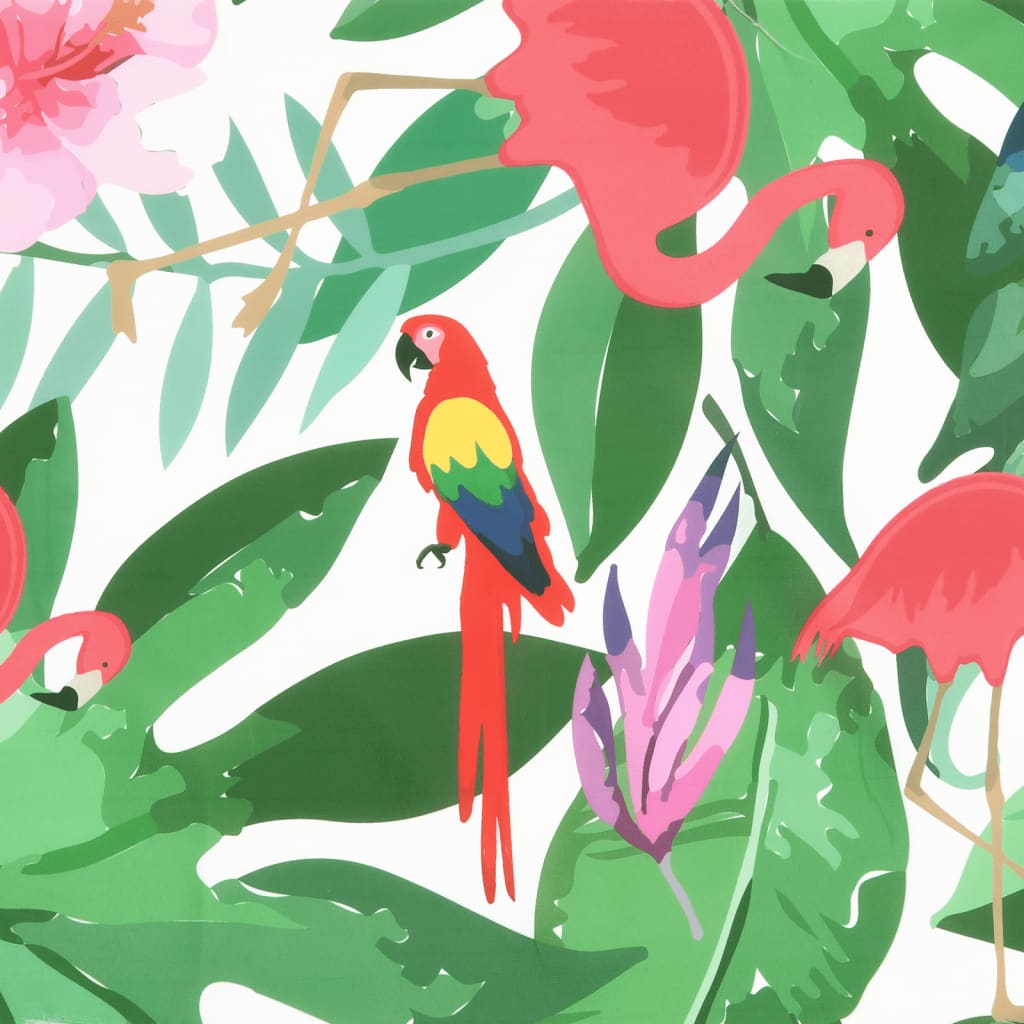 Възглавници за градински столове 6 бр шарени 120x50x7 см плат