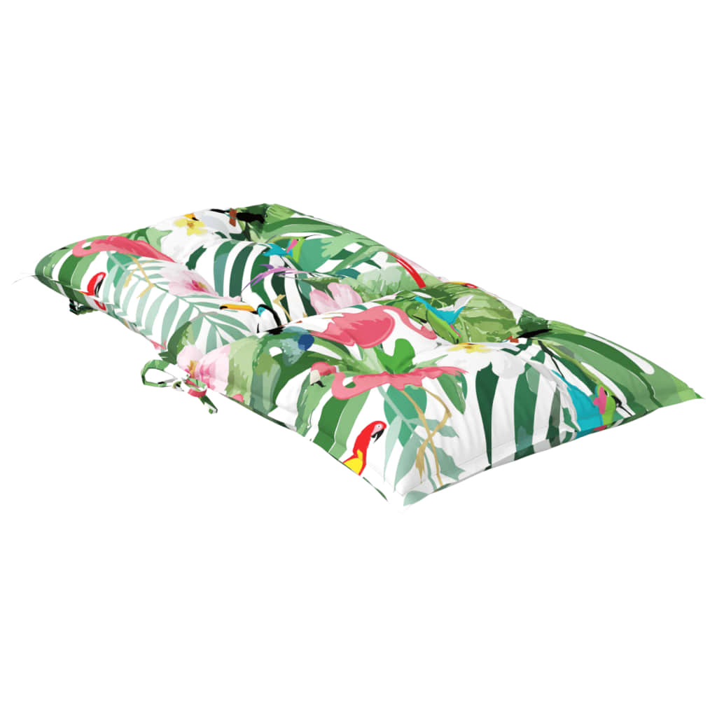 Възглавници за стол с ниска облегалка 4 бр многоцветни текстил