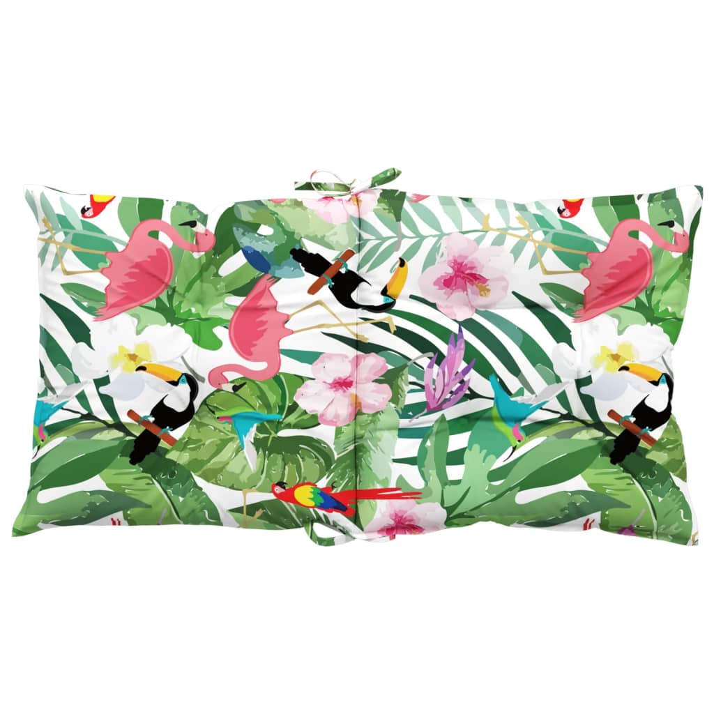 Възглавници за стол с ниска облегалка 4 бр многоцветни текстил