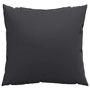 Polštáře na pohovku 4 ks černé 40 x 40 cm textil - obrázek 3