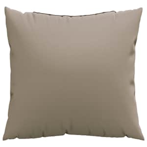 Polštáře na pohovku 4 ks taupe 40 x 40 cm textil - obrázek 3