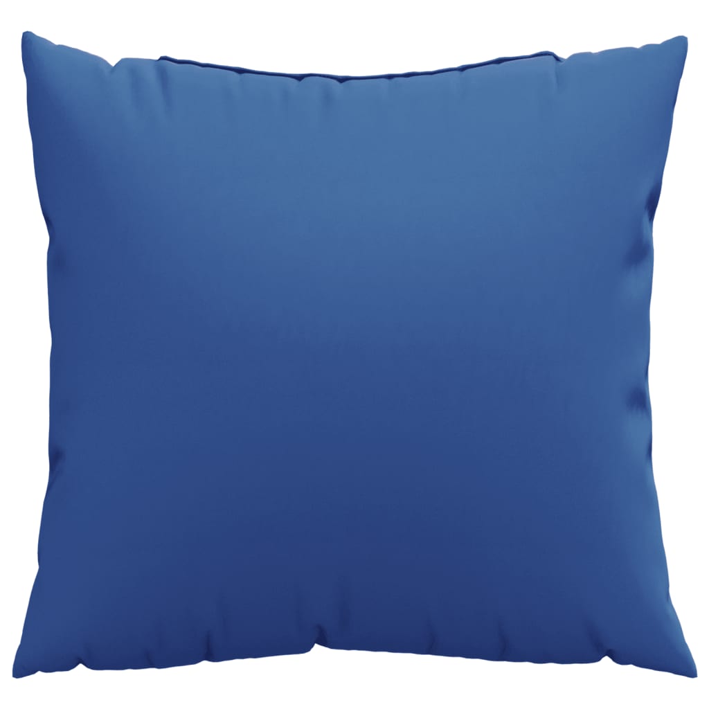 vidaXL Bankkussens 4 st 40x40 cm stof koningsblauw afbeelding