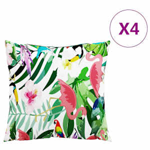 Dekorační polštáře 4 ks vícebarevné 40 x 40 cm textil - obrázek 2