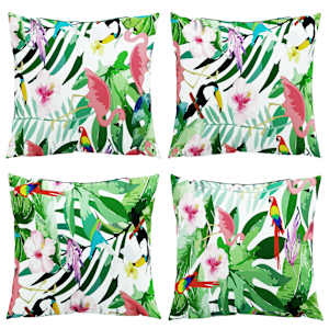 Dekorační polštáře 4 ks vícebarevné 40 x 40 cm textil - obrázek 4