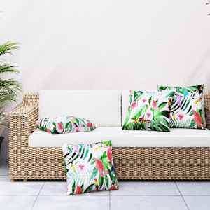 Dekorační polštáře 4 ks vícebarevné 40 x 40 cm textil - obrázek 1