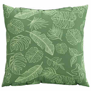 Závěsné polštáře List s polštářem 4 pcs Vzor listů 40 x 40 cm - obrázek 5