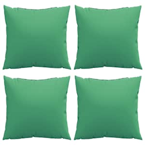 Polštáře na pohovku 4 ks zelená 50 x 50 cm textil - obrázek 4