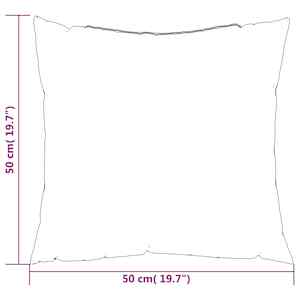 Polštáře na pohovku 4 ks zelená 50 x 50 cm textil - obrázek 8