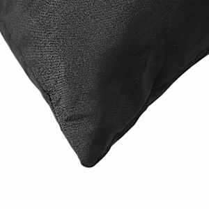 Polštáře na pohovku 4 ks černé 50 x 50 cm textil - obrázek 6