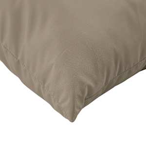 Polštáře na pohovku 4 ks taupe 50 x 50 cm textil - obrázek 6