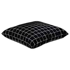 Závěsné polštáře Kostkovaný 4 pcs Černá kostička 50 x 50 cm - obrázek 4