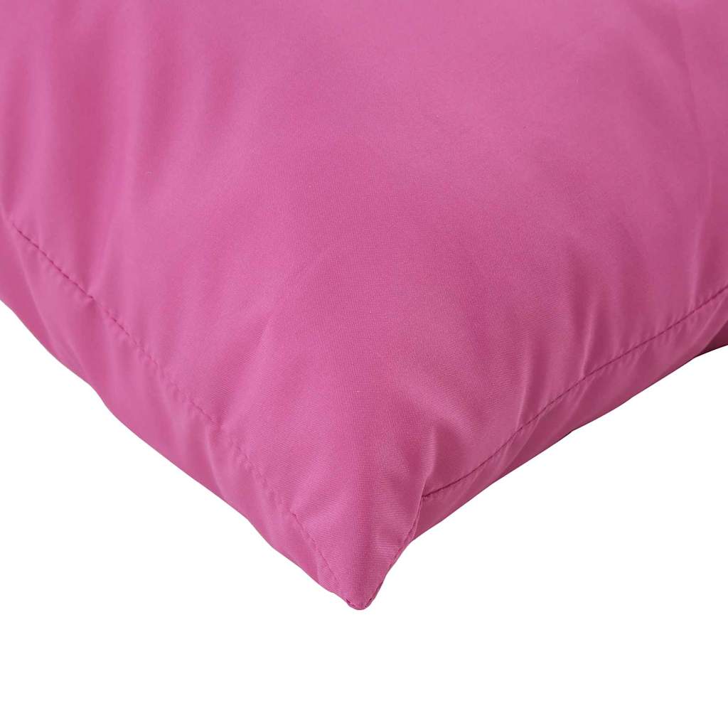Spreidkussens Effen 4 pcs Roze 50 x 50 cm Polyester Stof image 6