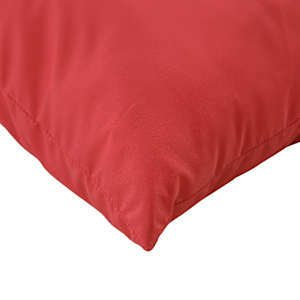 Polštáře na pohovku 4 ks červené 60 x 60 cm textil - obrázek 6