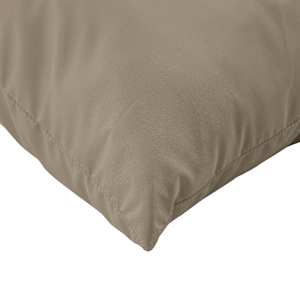 Polštáře na pohovku 4 ks taupe 60 x 60 cm textil - obrázek 6