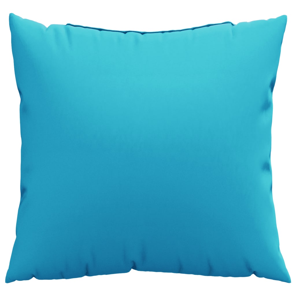 vidaXL Sierkussens 4 st 60x60 cm stof turquoise afbeelding