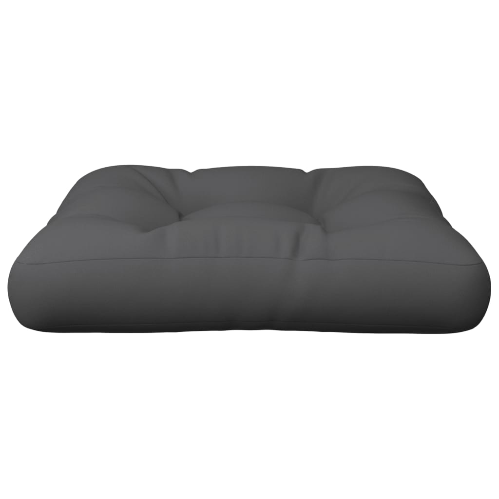 vidaXL Palletkussen 50x50x12 cm stof antracietkleurig, foto 2