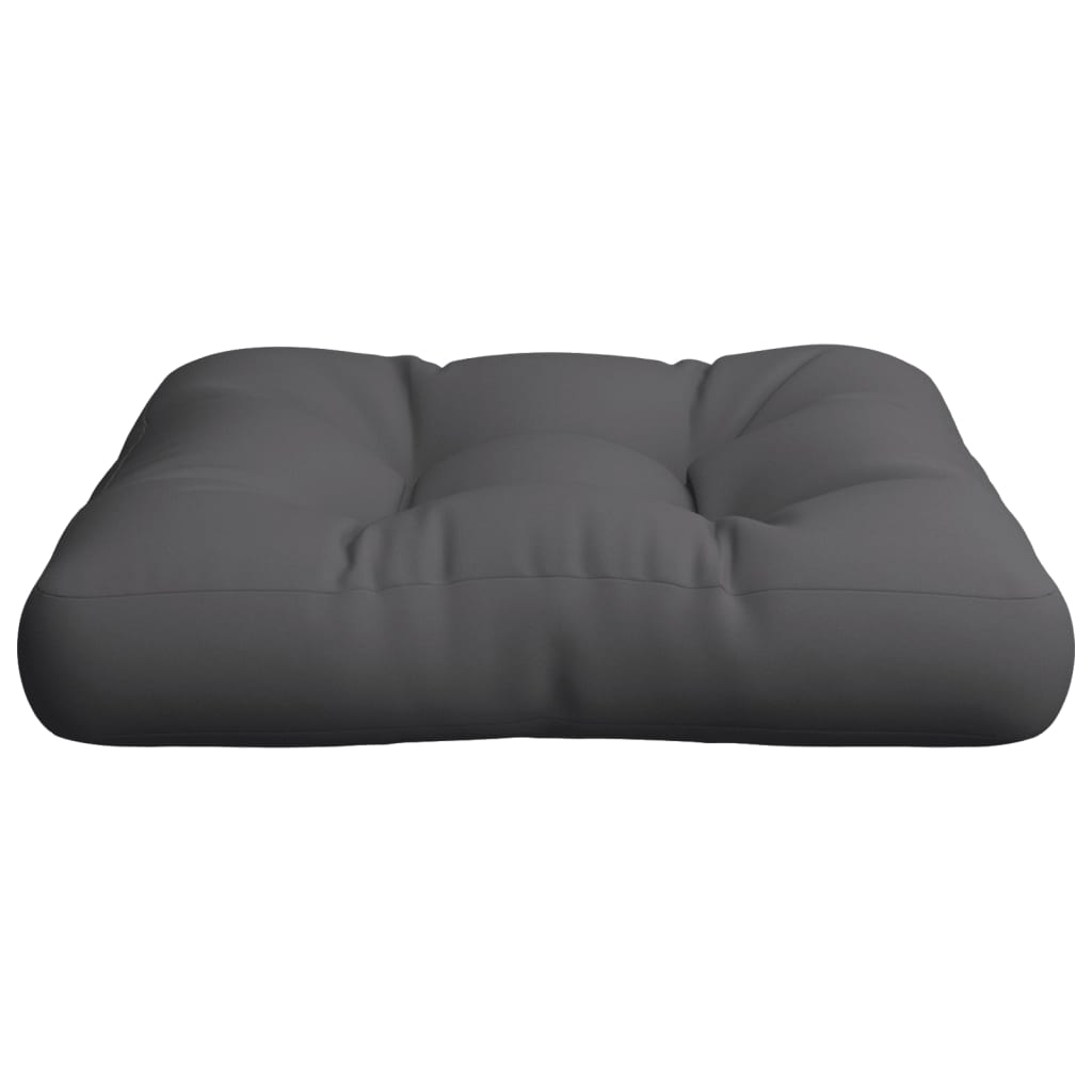 vidaXL Palletkussen 50x50x12 cm stof antracietkleurig, foto 4