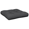 vidaXL euroaluse istmepadi, must, 50 x 50 x 12 cm, kangas