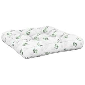Poduška na palety vzor listů 50 x 50 x 12 cm textil - obrázek 4
