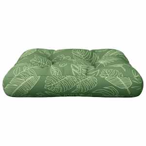 Poduška na palety vzor listů 50 x 50 x 12 cm textil - obrázek 5