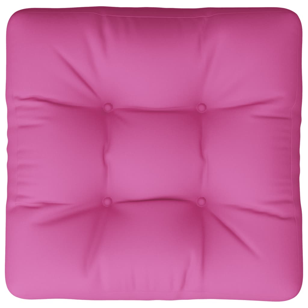  Podložka na paletový nábytok, ružová 50x50x12 cm, látka
