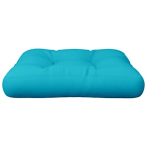 Poduška na palety tyrkysová 50 x 50 x 12 cm textil - obrázek 5