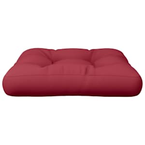 Poduška na palety vínová 60 x 60 x 12 cm textil - obrázek 4