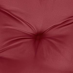 Poduška na palety vínová 60 x 60 x 12 cm textil - obrázek 7