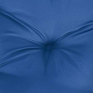 Poduška na palety královsky modrá 60 x 60 x 12 cm textil - obrázek 7