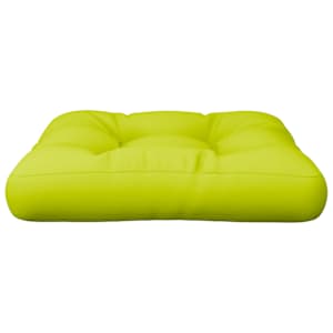 Poduška na palety jasně zelená 60 x 60 x 12 cm textil - obrázek 4