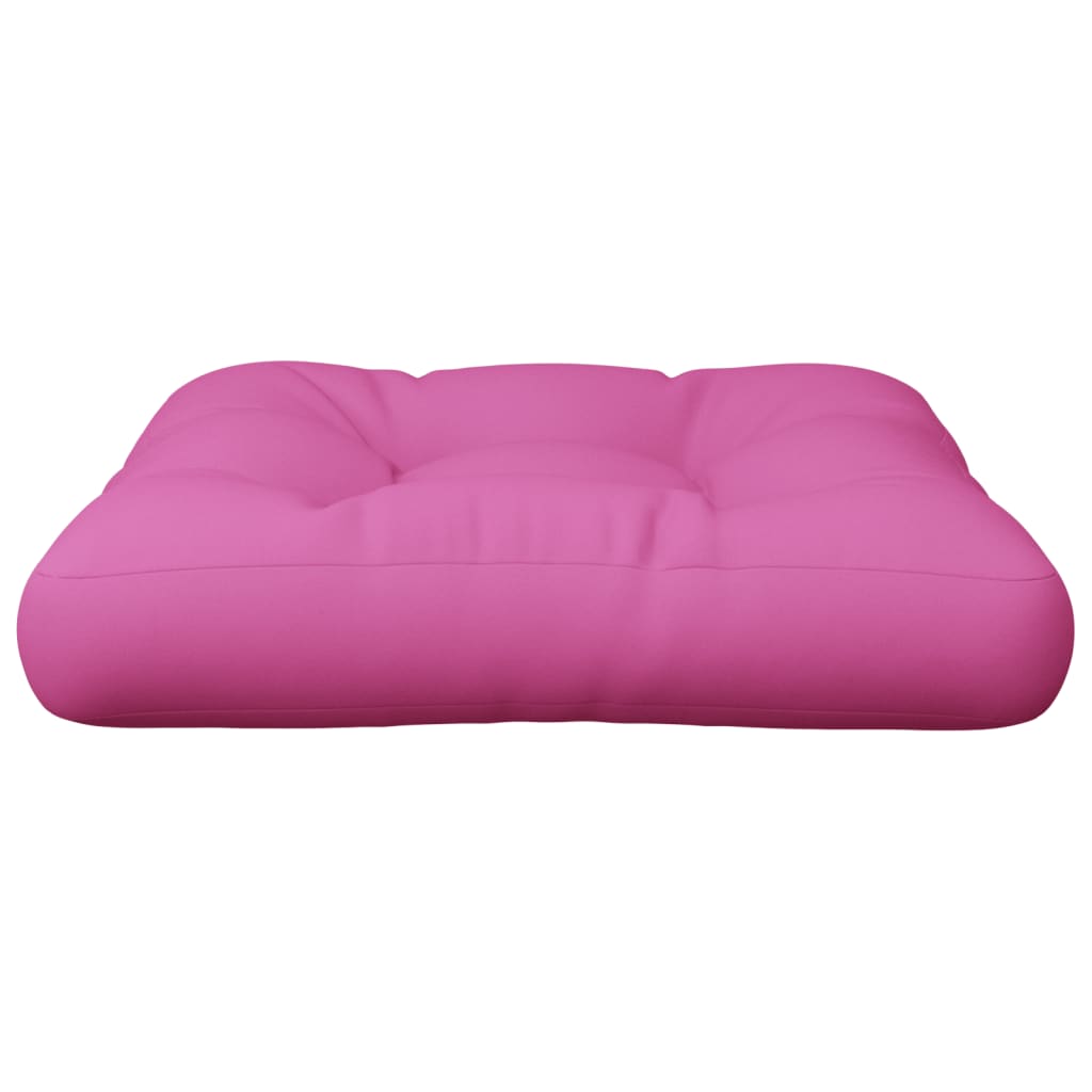  Podložka na paletový nábytok, ružová 60x60x12 cm, látka