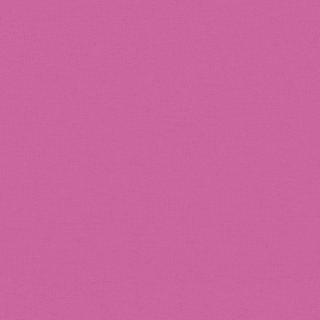  Podložka na paletový nábytok, ružová 60x60x12 cm, látka