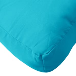 Poduška na palety tyrkysová 60 x 60 x 12 cm textil - obrázek 7