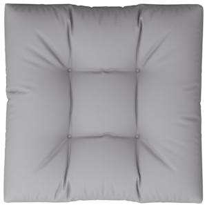 Poduška na palety šedá 70 x 70 x 12 cm textil - obrázek 6