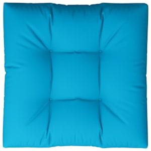 Poduška na palety modrá 70 x 70 x 12 cm textil - obrázek 6