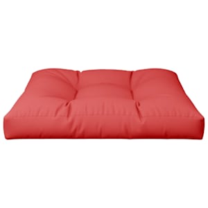 Poduška na palety červená 70 x 70 x 12 cm textil - obrázek 4