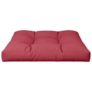 Poduška na palety vínová 70 x 70 x 12 cm textil - obrázek 4