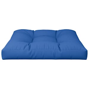 Poduška na palety královsky modrá 70 x 70 x 12 cm textil - obrázek 4