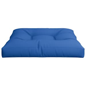 Poduška na palety královsky modrá 70 x 70 x 12 cm textil - obrázek 5